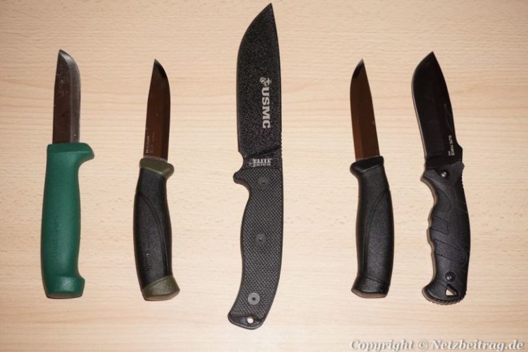 Messer Vergleich | Die besten Outdoormesser für Bushcraft + Survival