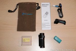 Olight S1R II Lieferumfang