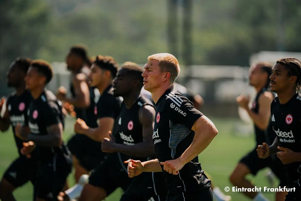 Spieler der Eintracht Frankfurt