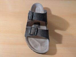 Knastladen Sandalen Leder von oben