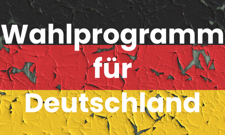 Wahlprogramm für Deutschland